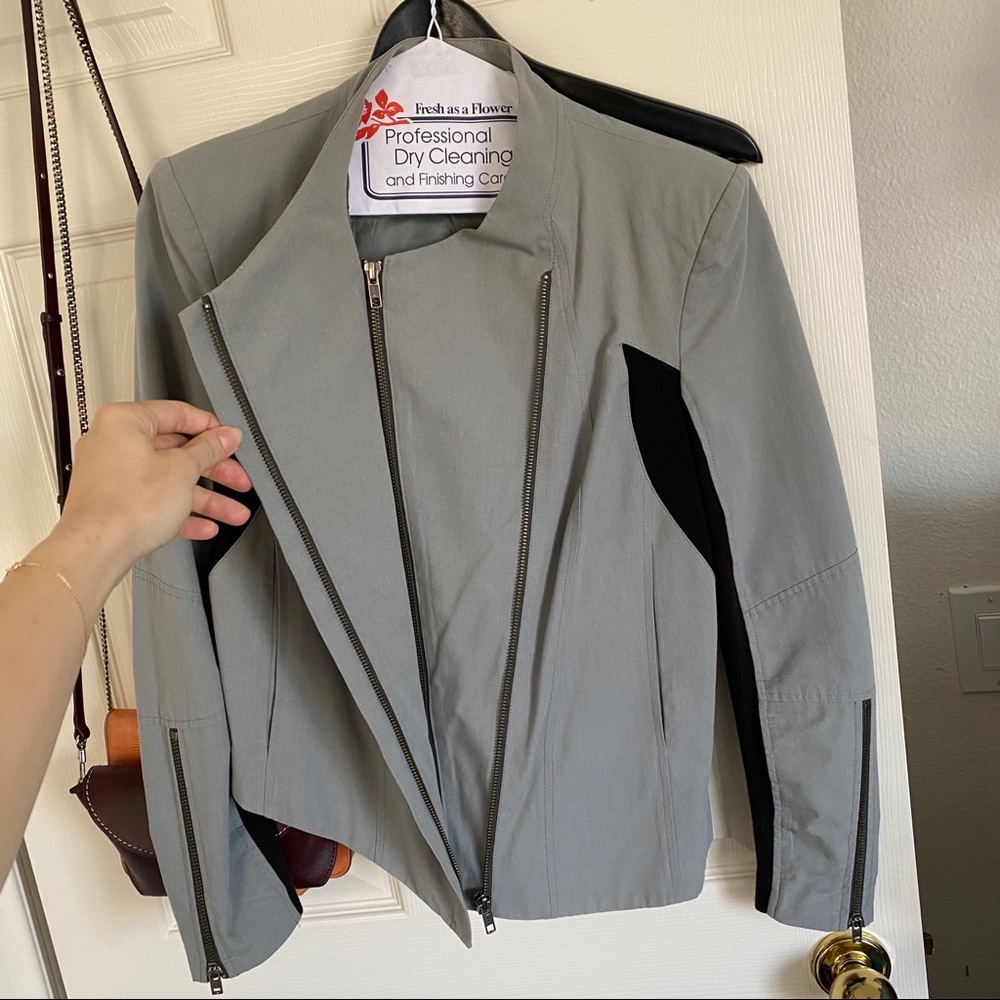 Gorgeous Helmut Lang asymmetrical jacket M